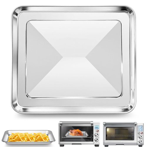 GWBSXM 12" × 12" Baking Pan for Breville BOV800XL BOV810BSS BOV845BSS BOV900BSS Smart Oven, Compatible with Ninja SP100 SP101 SP1001C SP201 Air Fry Oven