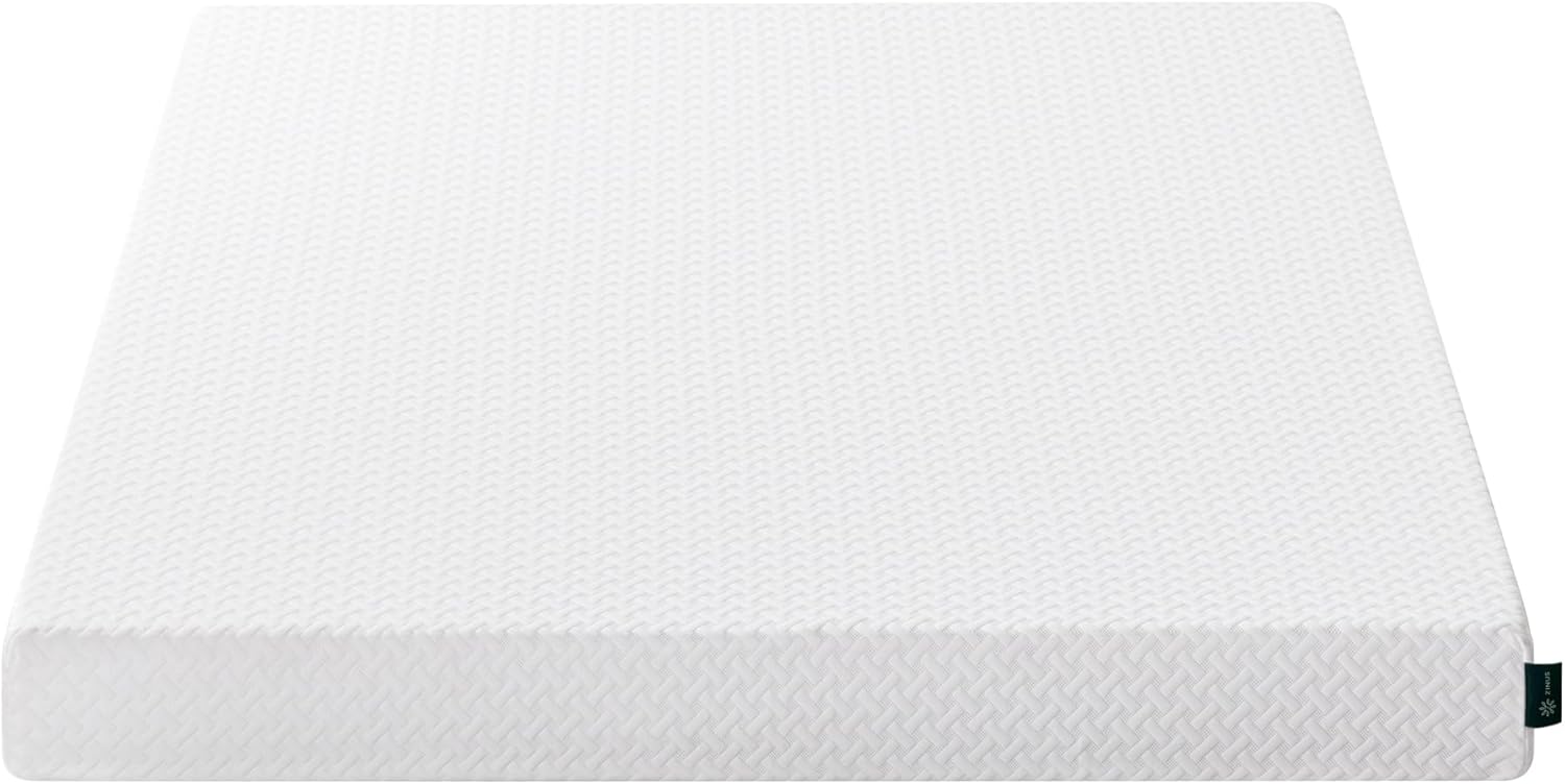 Zinus 6 Inch Full Memory Foam Mattress - Cooling Essential Design, Medium Feel, Fiberglass Free, Safe Materials