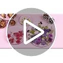 35 Pcs Real Purple Pressed Dried Flowers & Leaves for DIY Resin Crafts