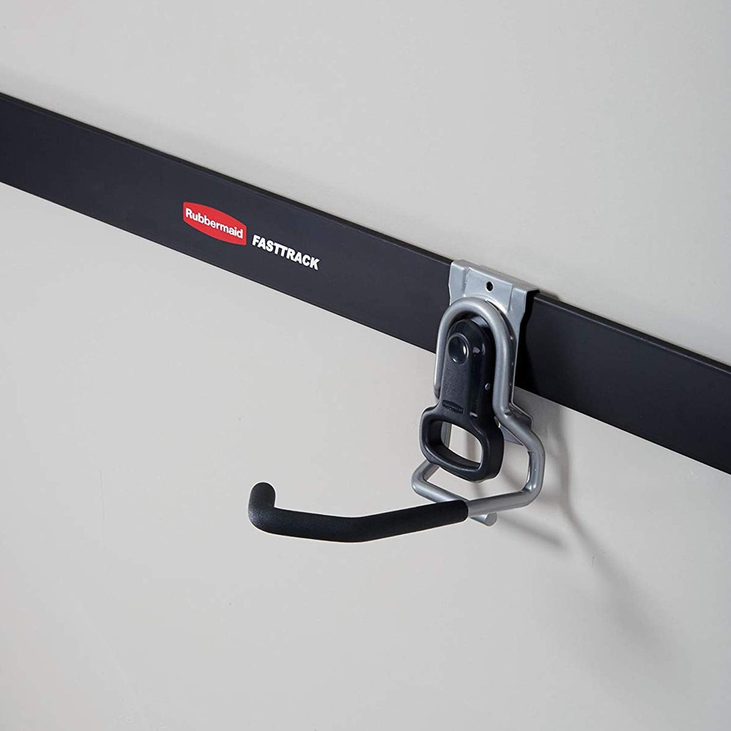 Rubbermaid Heavy Duty Bike Hooks - Universal Vertical Wall Mount Garage Organizer (6 Pack)