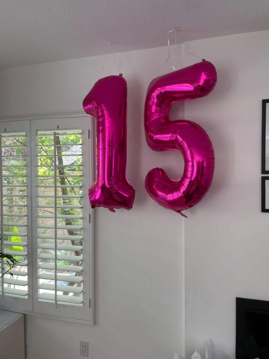 Number Balloons - 40 Inch Hot Pink 1 Balloon for 1st Birthday Party Decorations & Baby Showers