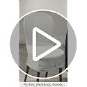 Stretch Spandex Chair Covers - 25 Pack Removable Washable Protector for Events
