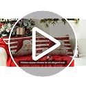 AVOIN ColorLife Christmas Red Santa 12x20 Inch Pillow Covers (Set of 2) Red / 20" x 12"