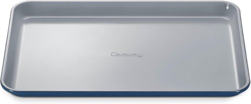 Caraway Non-Stick Ceramic Baking Sheet - Non-Toxic, PTFE & PFOA Free - Ideal for Baking & Roasting - Medium (15" x 10") - Navy