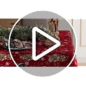 XCHI Red Snowman Christmas Tablecloth 60x84 Inch Washable Holiday Decor