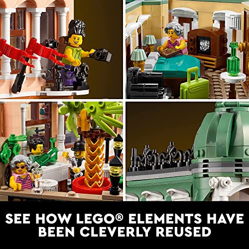 LEGO Icons Boutique Hotel Model Set - Standard Packaging, 3066 Pieces for Adults, Building Blocks for Display & Gift
