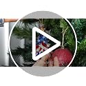 USA 250th Anniversary Liberty Bell Ornament, 2D Acrylic Patriotic Decor