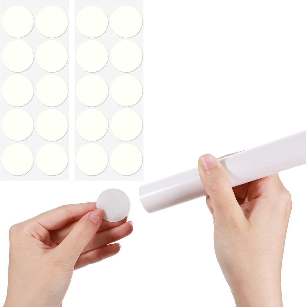 Skiennix Taper Candle Holders - 20 Pcs Adhesive Grips for Secure Snug Fit | Perfect for Weddings & Holidays