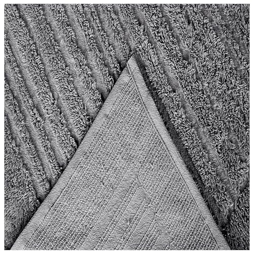 King Bedspread - 100% Cotton Chenille Bed Coverlet with Medallion Pattern, All Season Lightweight Gray Tufted Bedding