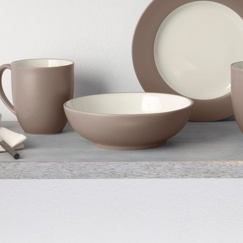 Noritake Colorwave Clay Set of 4 Coupe Cereal Bowls, 7", 27 oz.