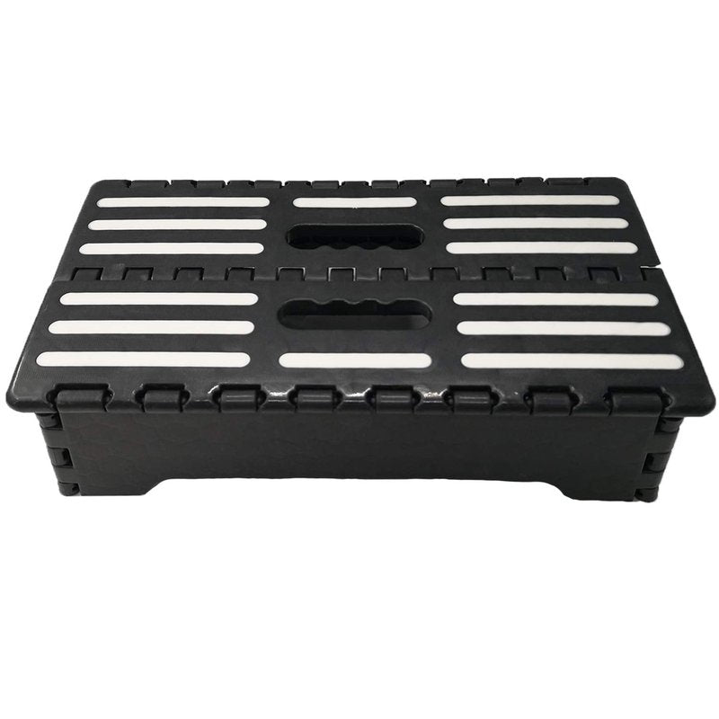 cakuuma Portable Folding Step Up Stool Car Height Boost Elder Adult Non-Slip Step Grips