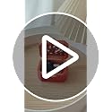 Antique Carved Wooden Wind-Up Music Box - Plays Hedwig's Theme