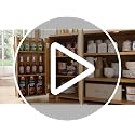 66-Inch Curved Buffet Sideboard Cabinet with 4 Doors and Adjustable Shelves