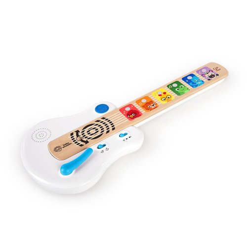 Baby Einstein Strum Along Songs - Magic Touch Wooden Toy Guitar with Whammy Bar | Montessori Musical Learning Toy for Ages 12 Months+