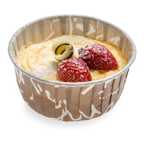 Restaurantware Panificio 5 Ounce Baking Cups 200 Pleated Cupcake Liners - Oven-Ready Freezable Brown And White Paper Muffin Cases Disposable Chocolate Wisp For Wedding Parties Baby Showers