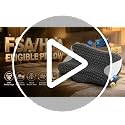 Adjustable Ergonomic CPAP Pillow for Side & Back Sleepers