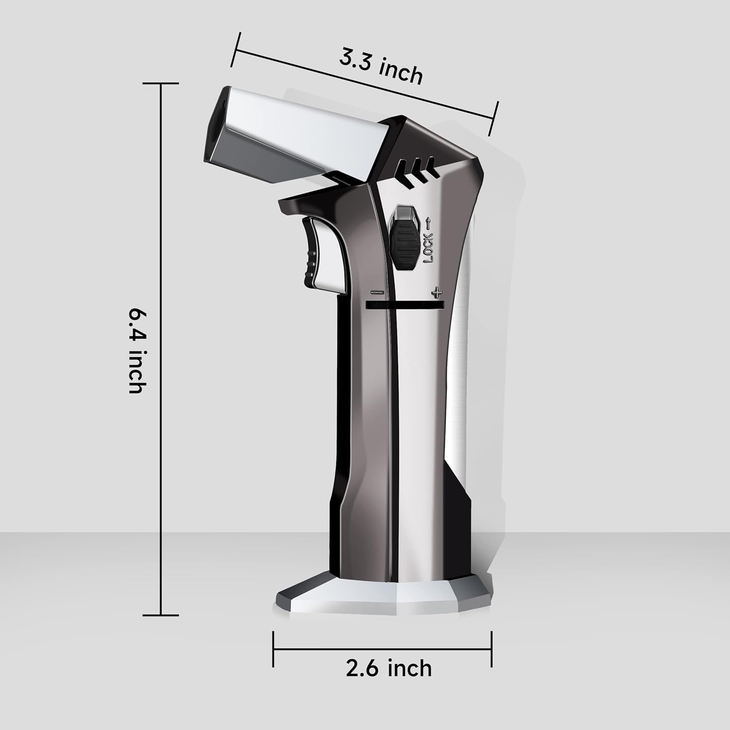 Skiennix Kitchen Torch - Adjustable Flame Culinary Torch for Perfect Cooking | Versatile and Easy to Use