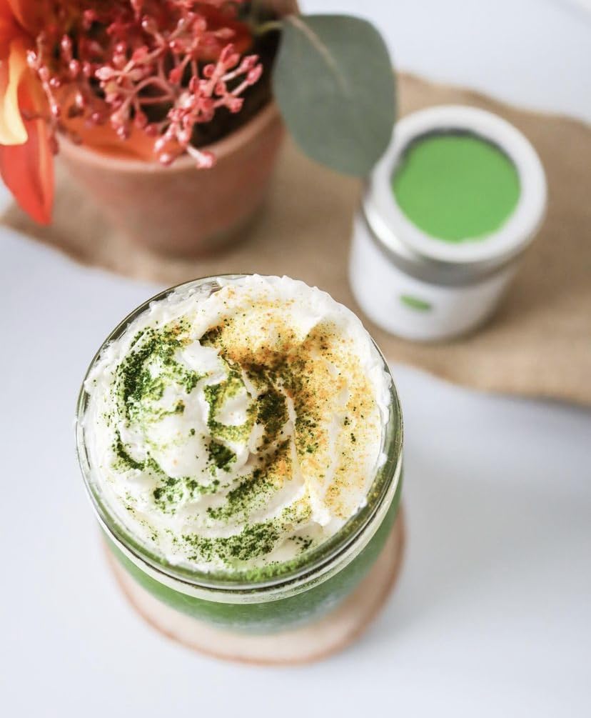 Matcha Kari 50g Barista Matcha + Mini Tea Set in White