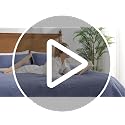 Love's Cabin Queen Quilt Set - Blue Lightweight Summer Bedspread