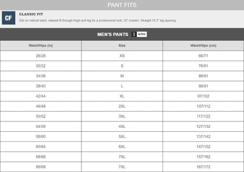 Chef Works Men's Designer Baggy Chef Pants, Black W/ Chalk Stripe, X-Large