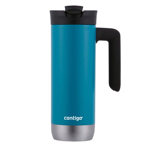 Contigo Byron Vacuum-Insulated Stainless Steel Travel Mug 2-Pack & Superior 2.0 Stainless Steel Travel Mug with Handle and Leak-Proof Lid, Double-Wall Insulation Keeps Drinks Hot up to 7 Hours