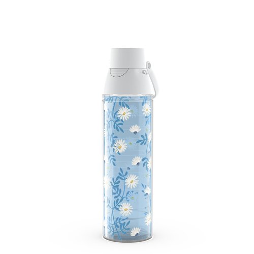 Tervis Venture Lite Skyfall Daisies Made in USA Double Walled Insulated Tumbler Travel Cup Keeps Drinks Cold & Hot, 24oz Water Bottle, Classic