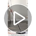 Natural Sweep Manual Carpet and Floor Sweeper with Dual Rotating Brushes