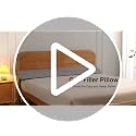 Queen Size Bed Wedge Pillow - Gap Filler for Headboard & Mattress