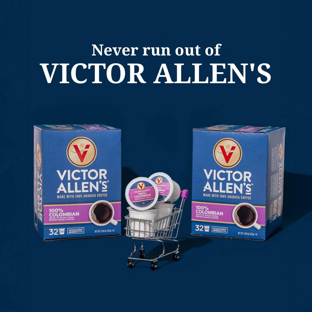 Victor Allen's Coffee French Vanilla Cappuccino Mix - 42 Count Single Serve K-Cup Pods for Keurig