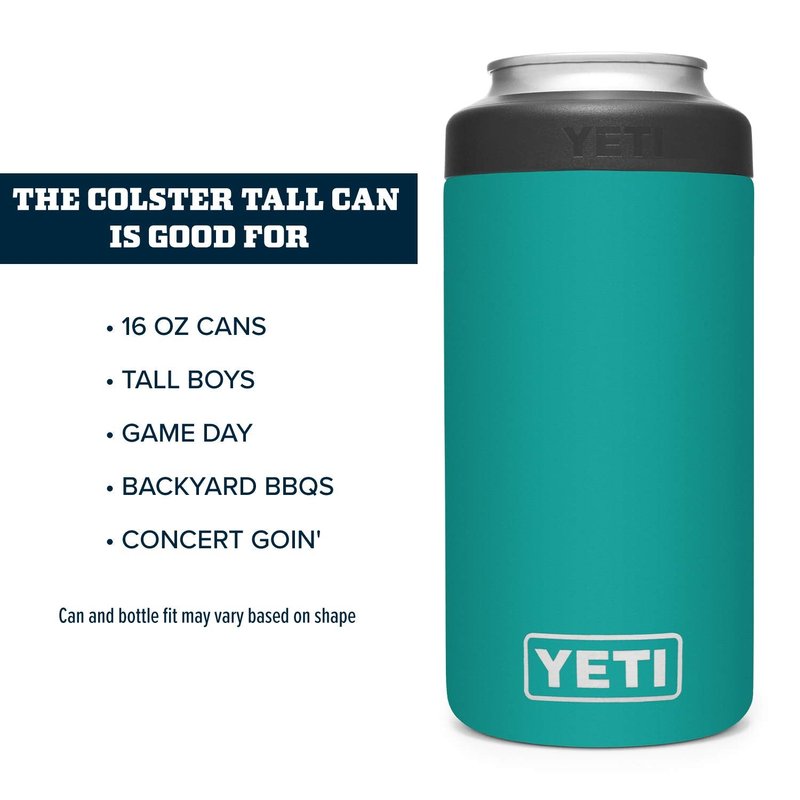 YETI Rambler 16 oz. Colster Tall Can Insulator for Tallboys & 16 oz. Cans, Stainless