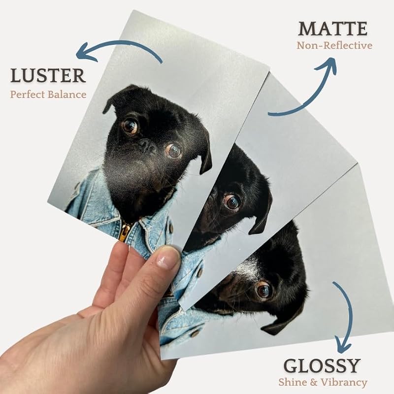 2x2 Inch Passport Photos for US Visa Applications - Glossy, Luster, Matte Options