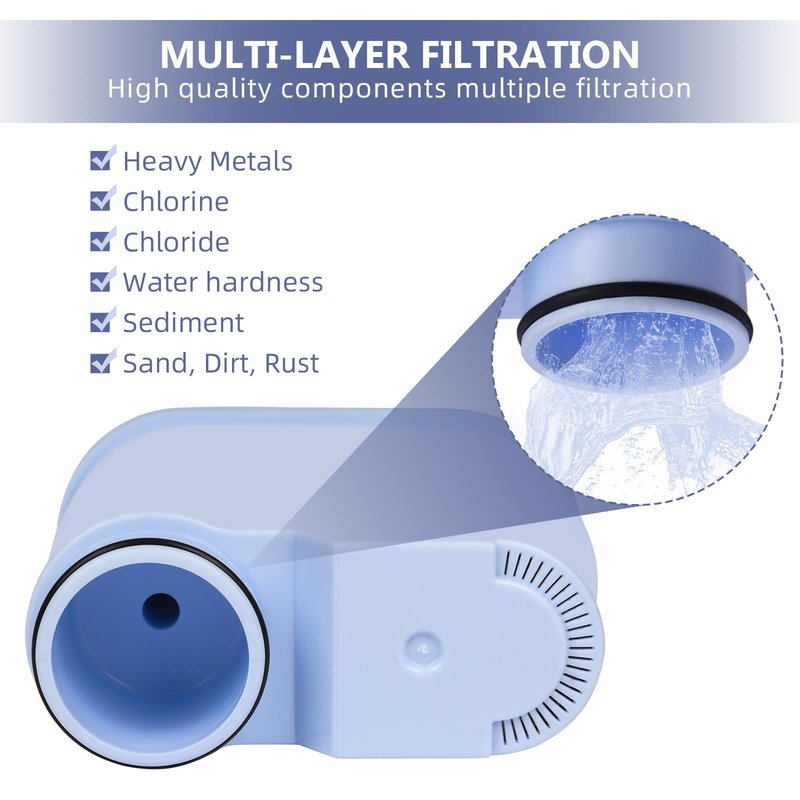 YKMGON Machine Water Filter Compatible with Philips Aquaclean CA6903，CMF009，Coffee Machine Filter Cartrige Replacement with Activated Carbon，2PACK (2)
