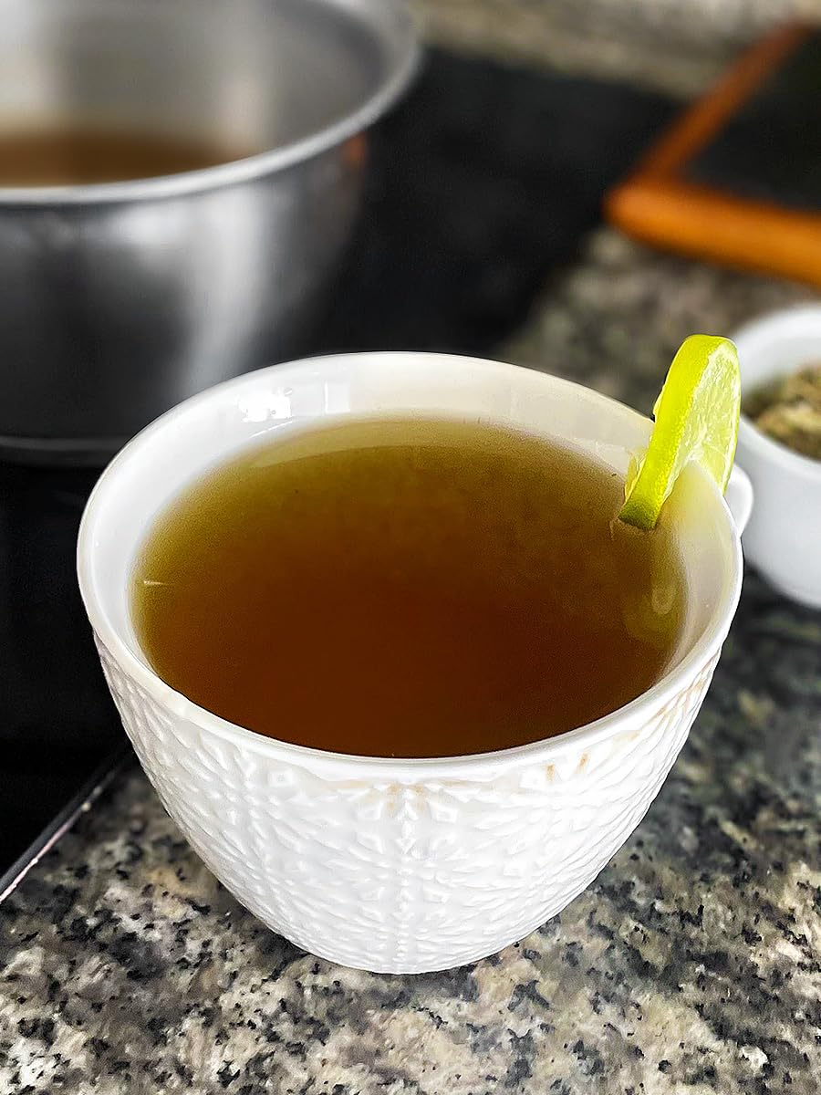 HerbaZest Muña Tea (Andean Mint Tea) – 6oz (170g) – Premium Wild-Crafted & 100% Pure Loose Leaves & Stems