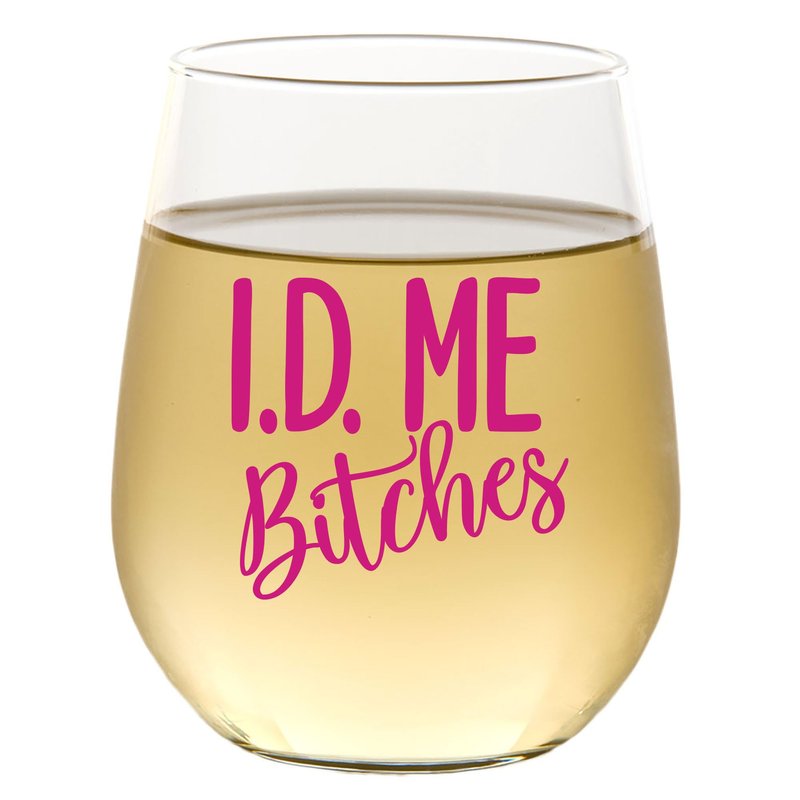 CEDAR CRATE MARKET 21st Birthday Gifts for Her, Women, Happy 21 Year Old Funny Wine Glass, Cool Unique Present for Daughter, Best Friend, Female, Party Decorations ideas, 15 oz, Made in USA