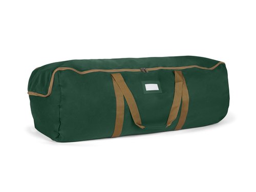 Covermates Keepsakes Garland Duffle Bag - Durable Polyester, Reinforced Handles, Fits up to 25 Foot Garland Depending on Thickness - Holiday Storage, Green
