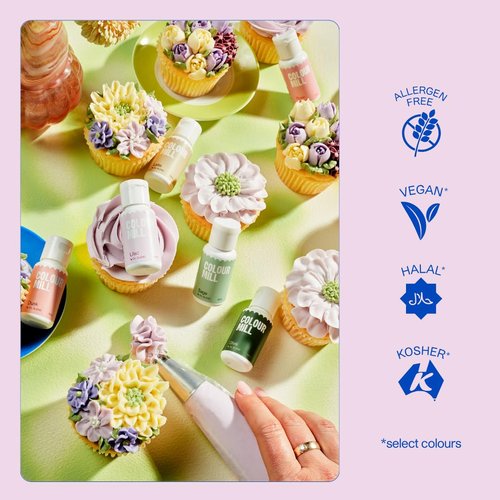 Colour Mill Oil-Based Food Coloring - Sunset Shade, 20 Milliliters for Vibrant Baking