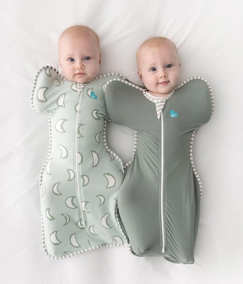 Love To Dream Swaddle UP - Baby Sleep Sack for Self-Soothing | 1.0 TOG, Deep Olive, Newborn 5-8.5 lbs