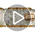 Artoid Mode Wildflowers Herb Spring Table Runner 13x90 Inch Beige Home Decor