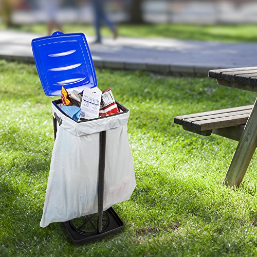 Portable Trash Bag Holder Collapsible 13-Gallon Garbage Bin