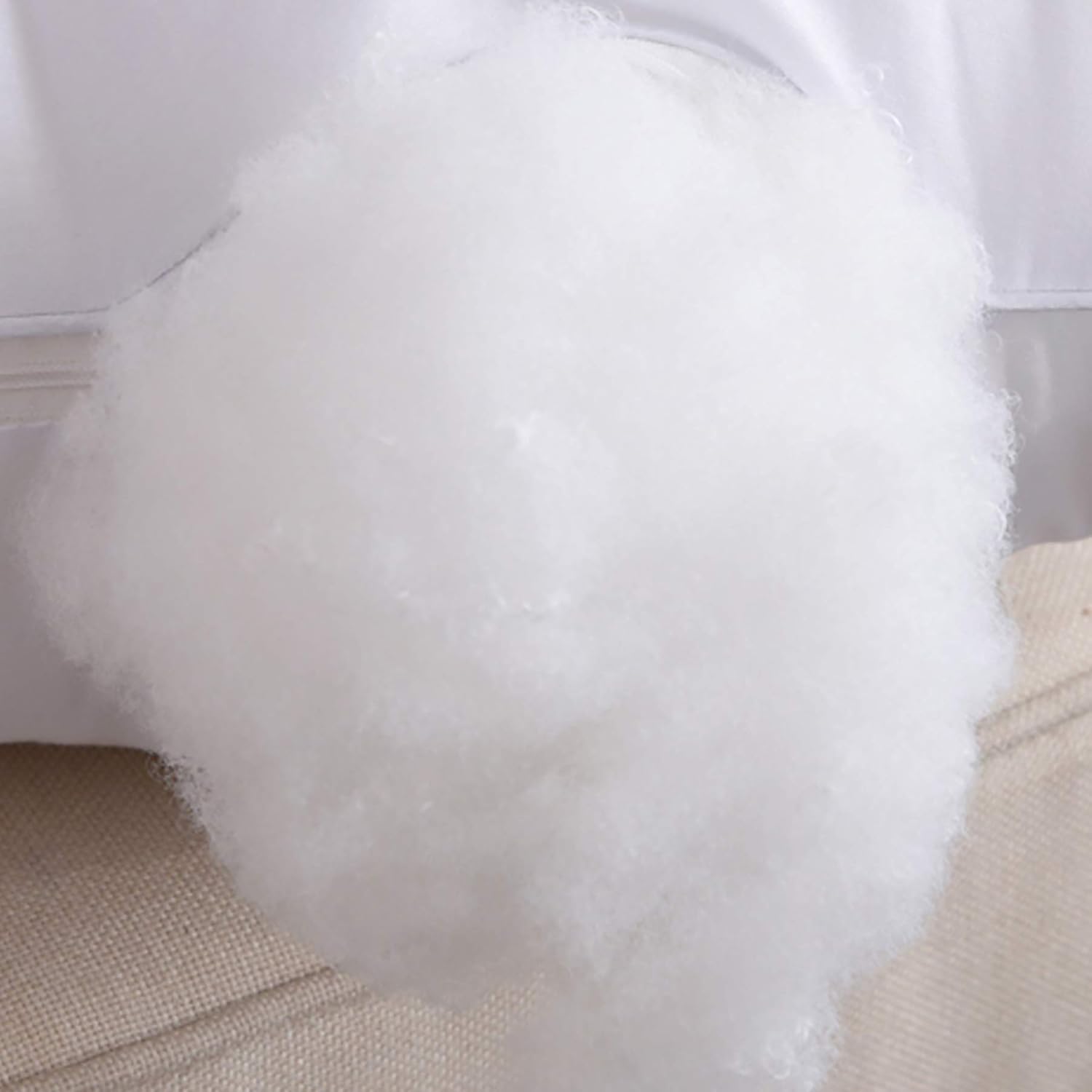 Premium Polyester Fiber Stuffing - 2.2 LB | Ideal for Stuffed Animals, Pillows, Quilts & More