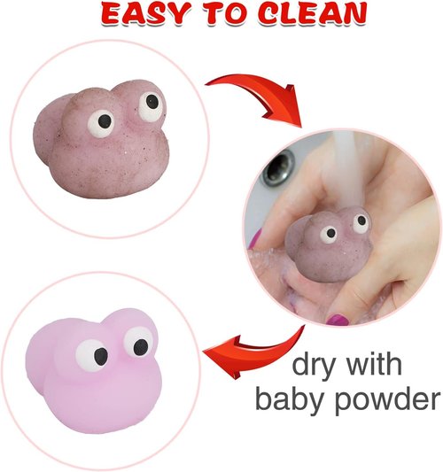 Mochi Squishy Toys by Kawaii | 80-Pack Mini Fidget Toys for Kids - Perfect Party Favors & Gifts