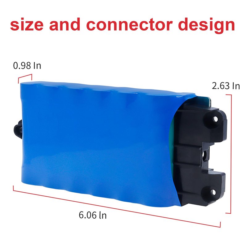 XFBT620 3000mAh Replacement Lithium-Ion Battery for Shark IX140 IX141 IX141H IX142 IZ140 IZ140C IZ141C IZ142 UZ145 Cordless Vacuum Cleaners