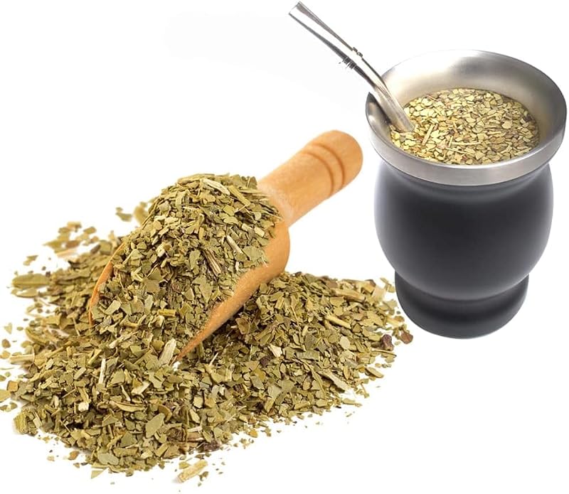 Beruth Black 8oz Stainless Steel Yerba Mate Cup Set with Bombillas & Brush