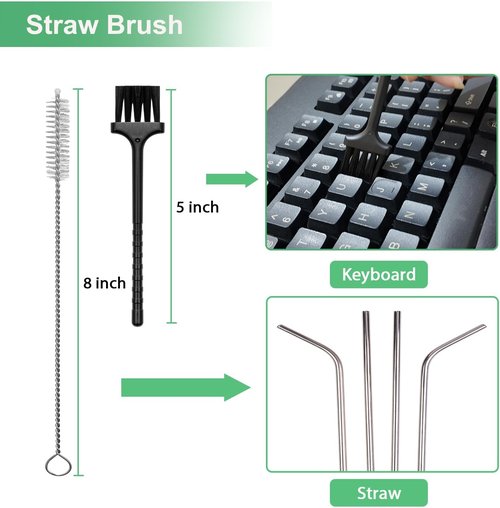 Crevice Cleaning Brush Set - Hard Bristle Grout Scrub & Multifunctional Gap Cleaner | 12PCS for Home Use