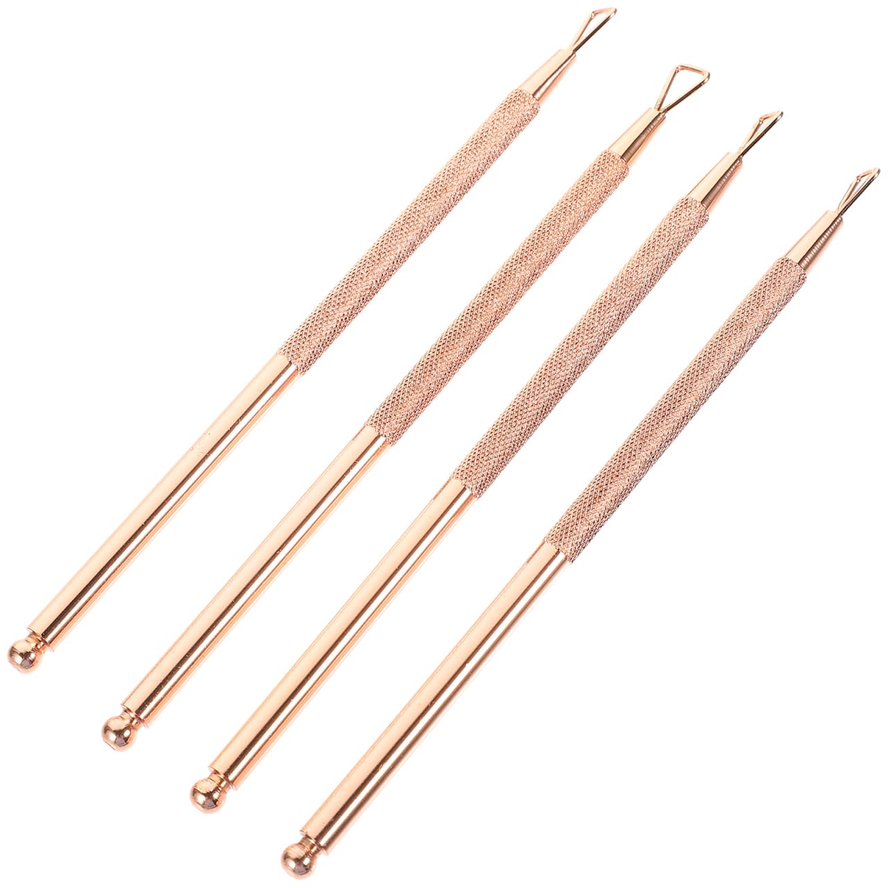 Uonlytech Stainless Steel Cuticle Pusher - Gel Polish Remover Tool for Manicure & Pedicure