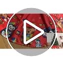 Sunflower Gnomes Christmas Tree Skirt 36 Inch - Farmhouse Holiday Mat