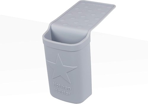 Hot Iron Holster - Adhesive-Free Silicone Storage Pocket for Travel | Heat Resistant to 500°F