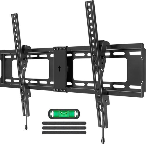 MOUNTUP Tilting TV Wall Mount Bracket - Fits 37-82 Inch Flat & Curved Screens | Max VESA 600x400mm, 132 lbs Capacity
