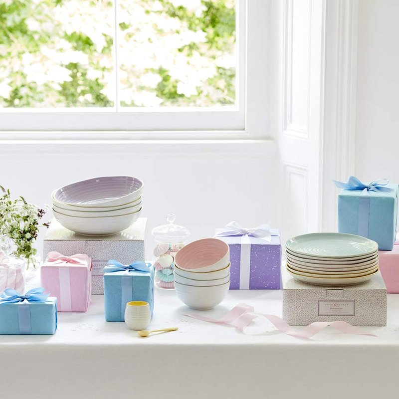 Portmeirion Sophie Conran Celadon Pasta Bowl, Set of 4