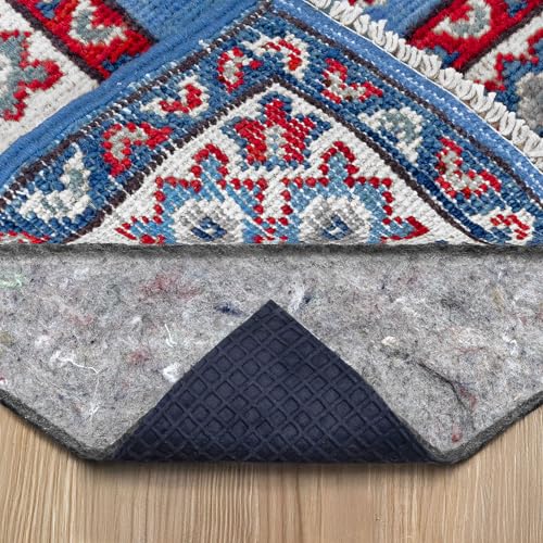 8'x10' Non-Slip Rug Pad, 1/4" Thick Felt and Natural Rubber Cushion